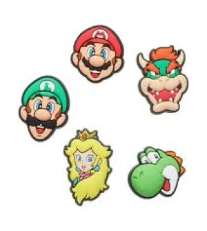 10007701 Super Mario 5Pk Jibbitz