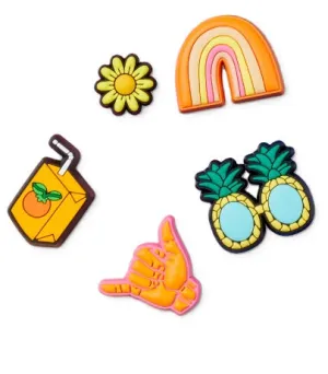 10011405 Sunshine Is Fine 5Pk Jibbitz