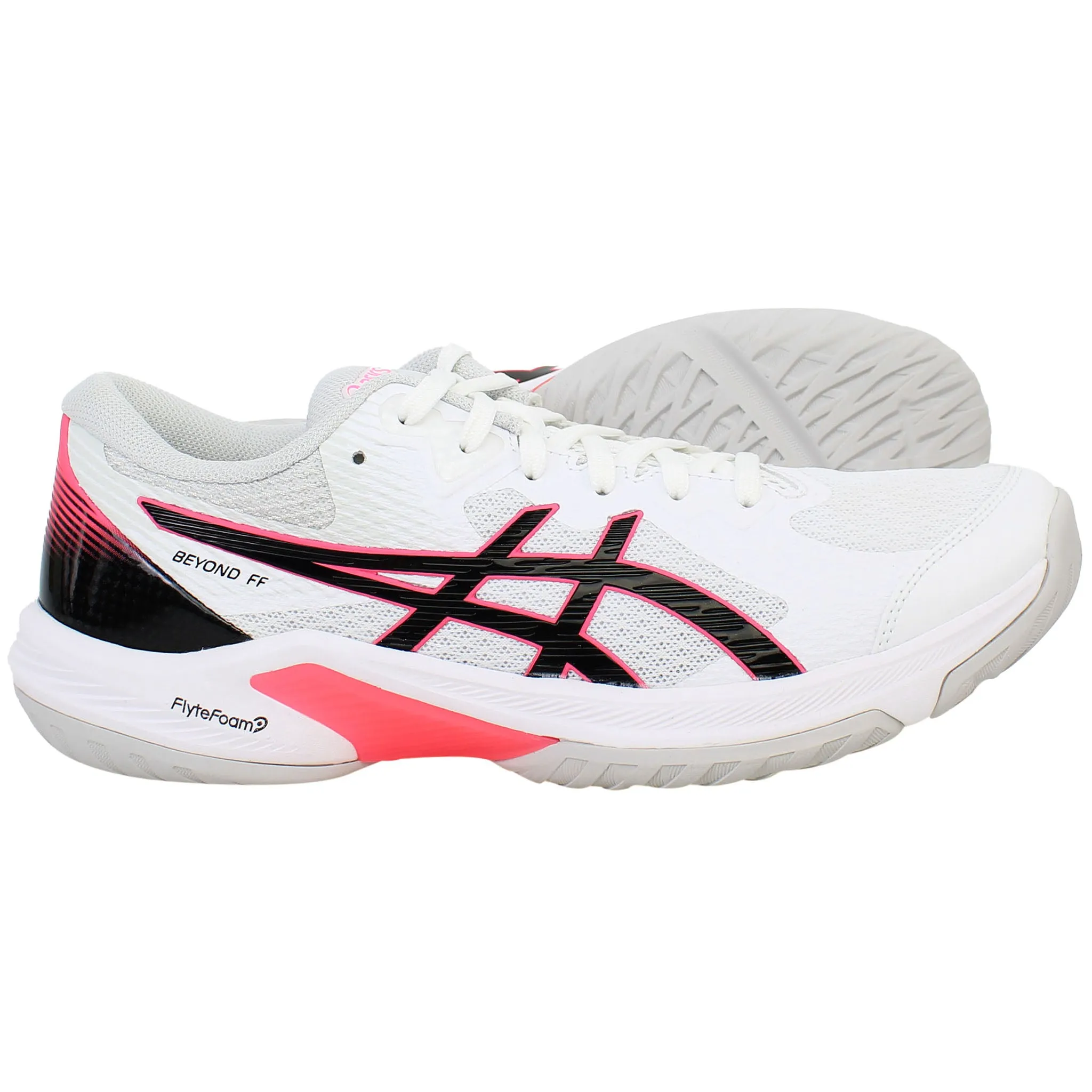 Asics Beyond FF Womens White Volleyball Shoes
