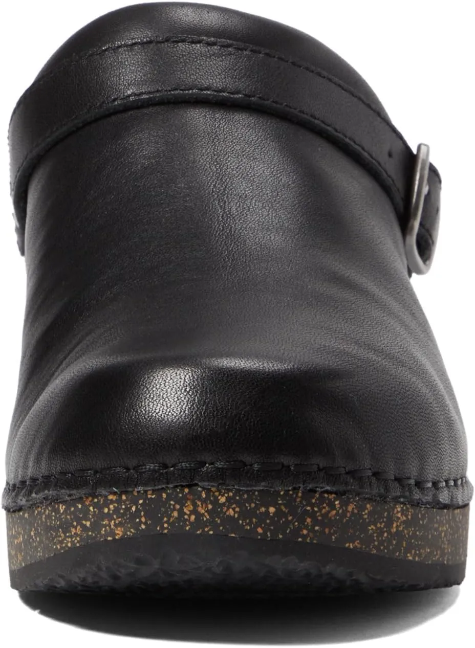 Beckie Aetrex clogs, black