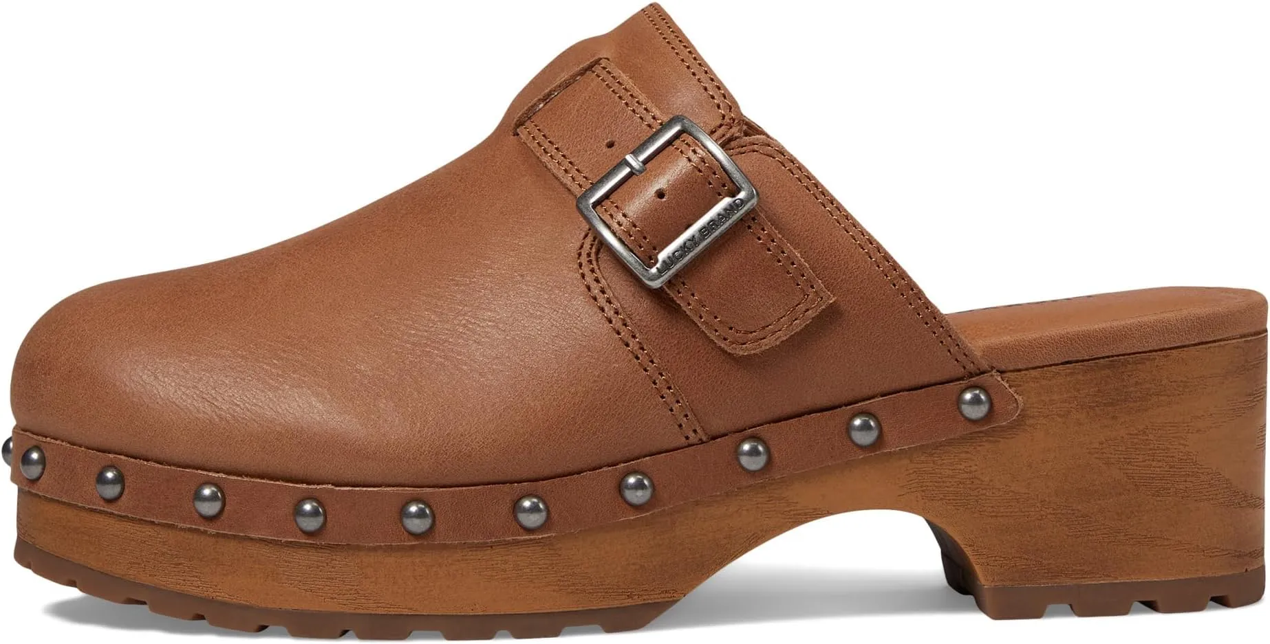 Belvy Lucky Brand clogs, Latte color