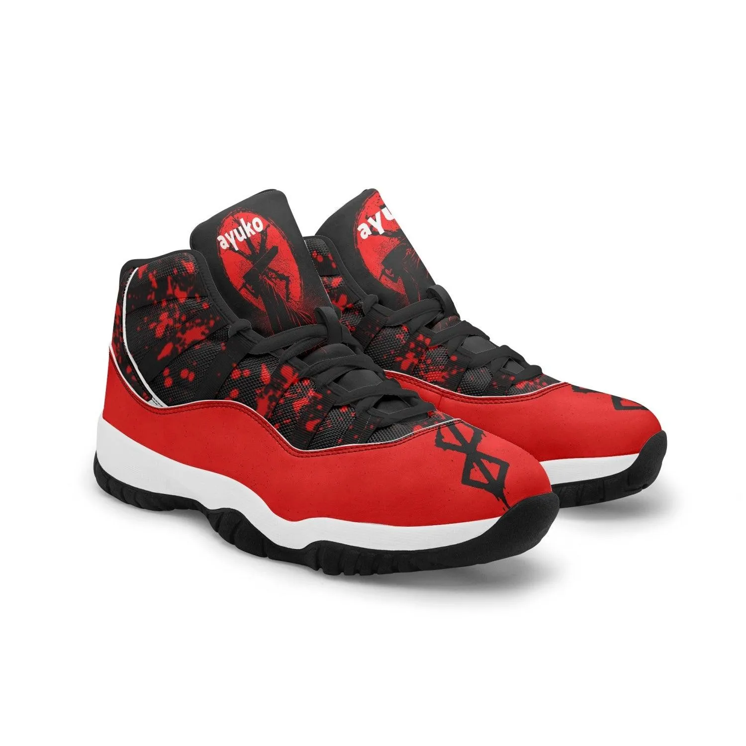 Berserk Guts Red JD11 Anime Shoes