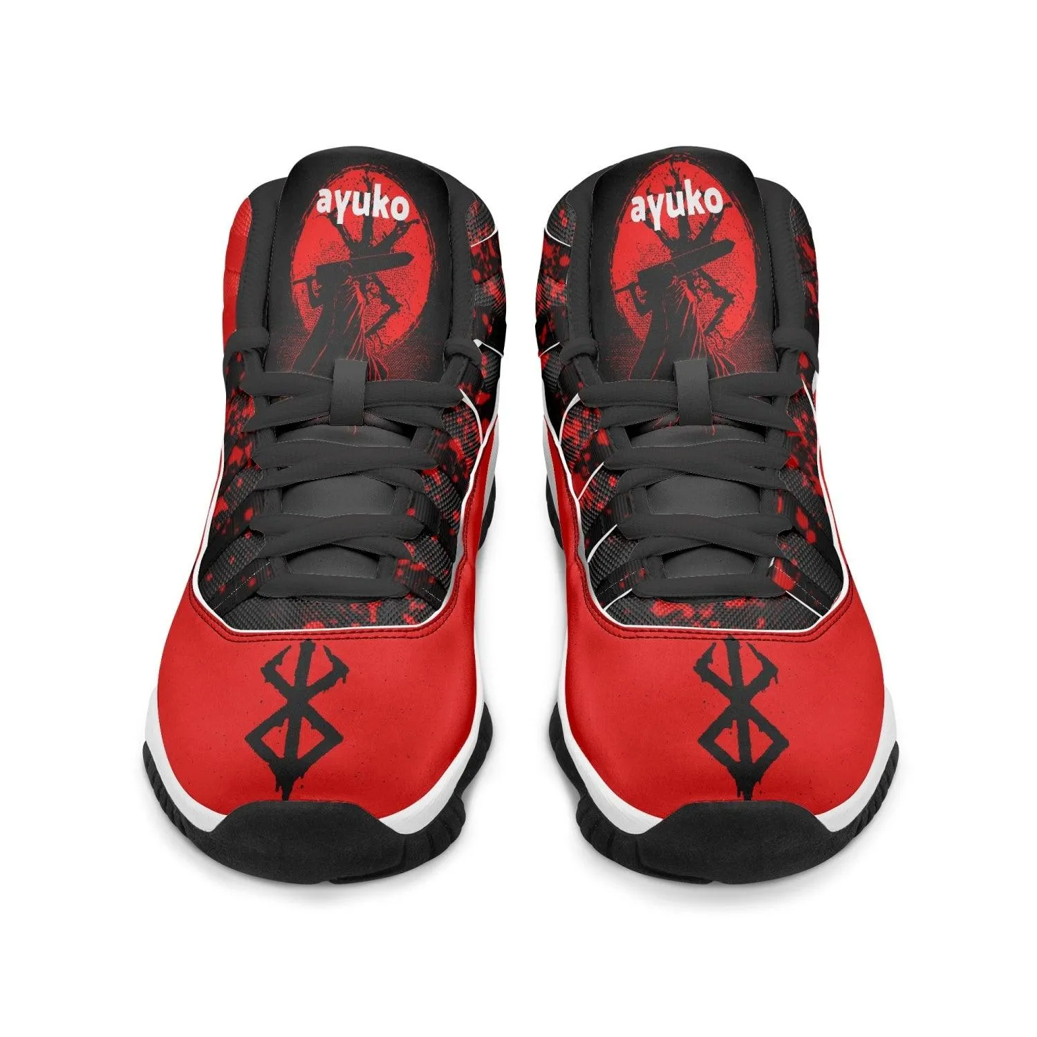 Berserk Guts Red JD11 Anime Shoes