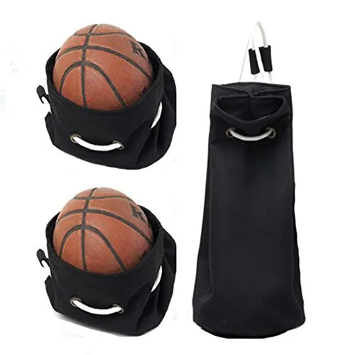 Bibitime Bucket Cylindrical Shaped Drawstring Backpack Trip Sack Pack Cinch Canvas Gym String Bag