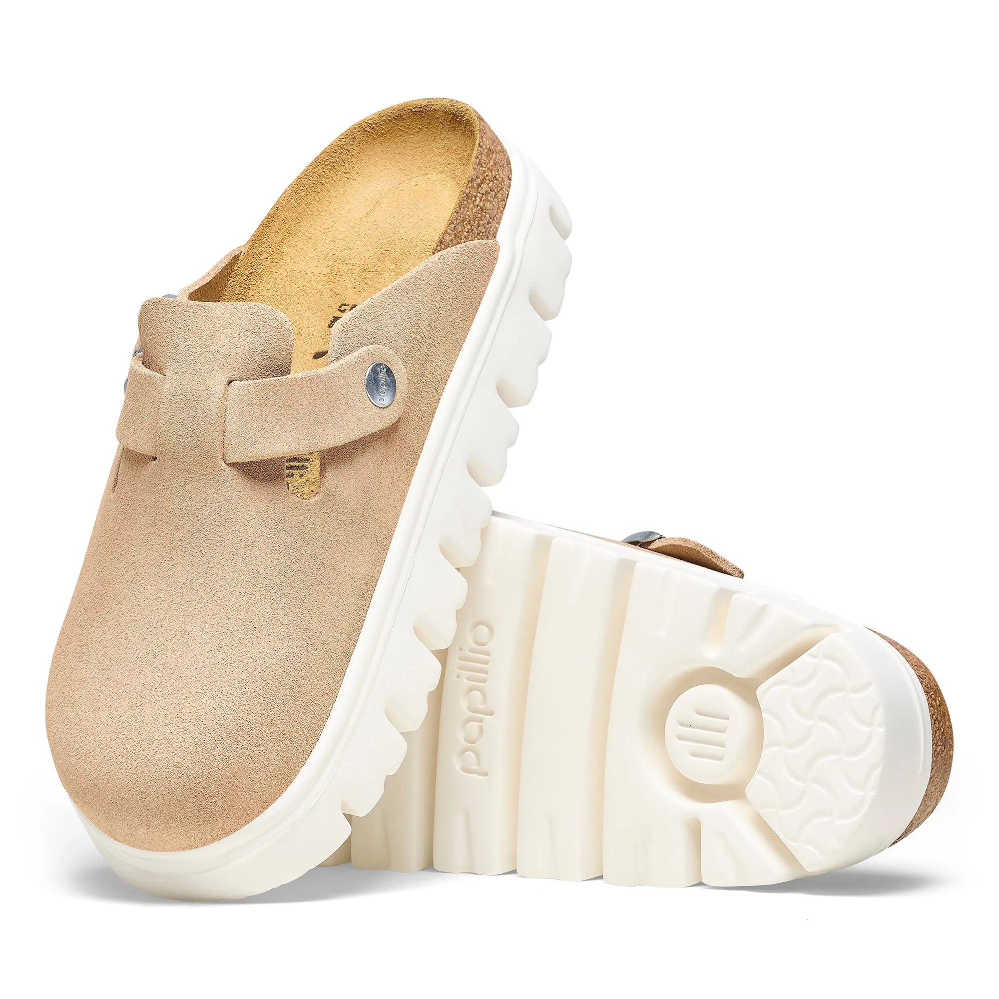 Birkenstock Women's Boston Chunky Suede Leather
