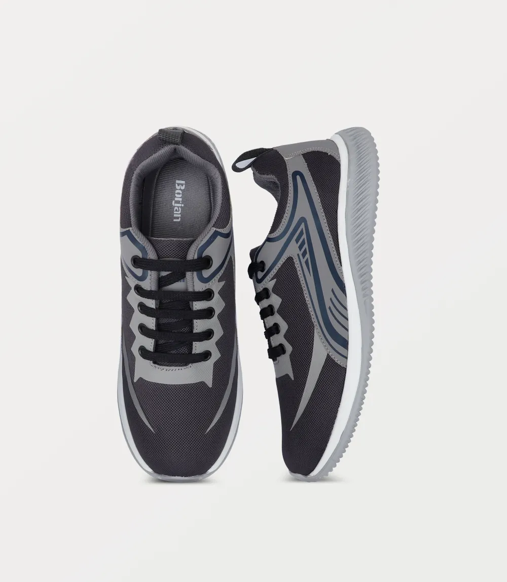 BM6774-Grey-Men Sneakers
