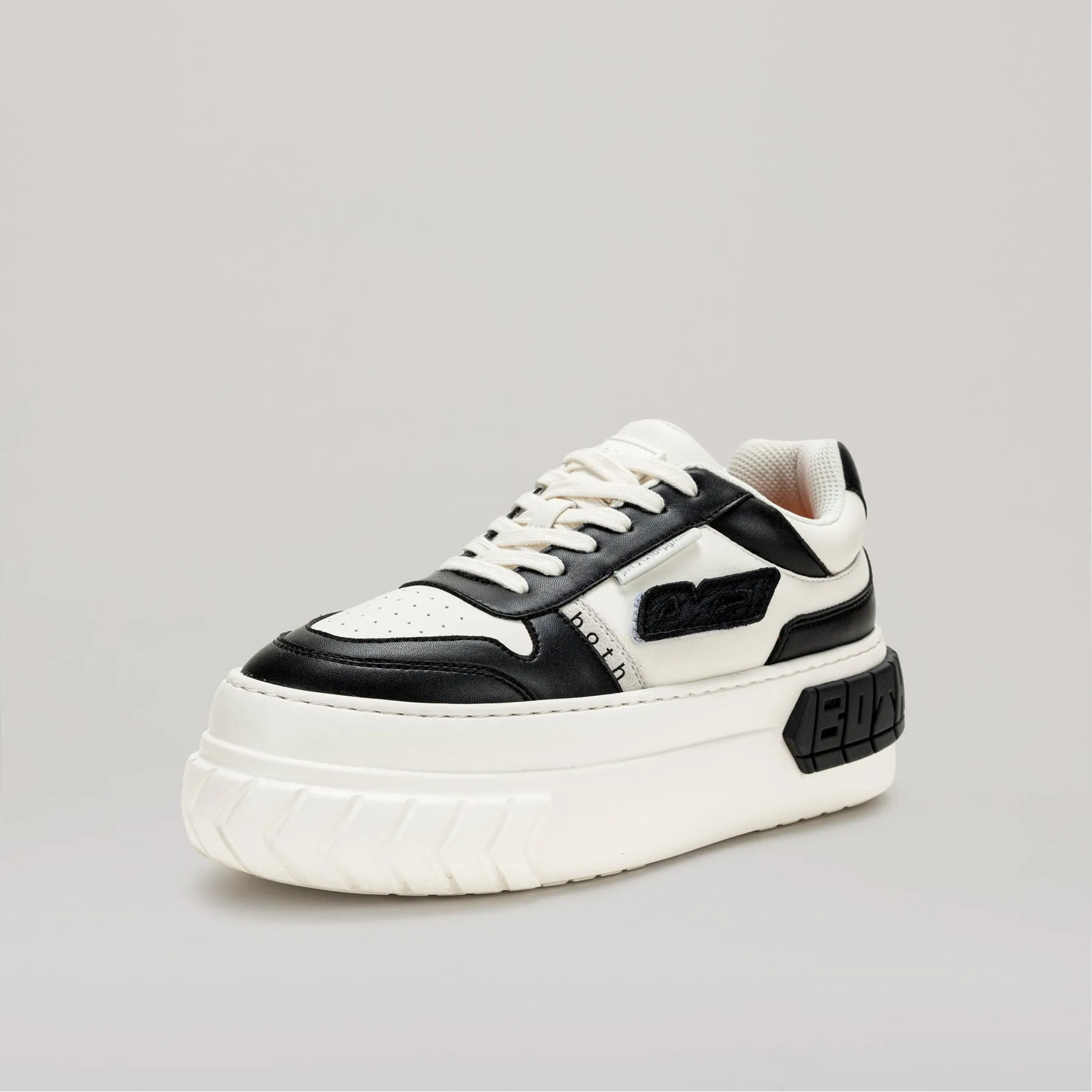 both - TYRES PLATFORM BASKETBALL SNEAKER-BLACK
