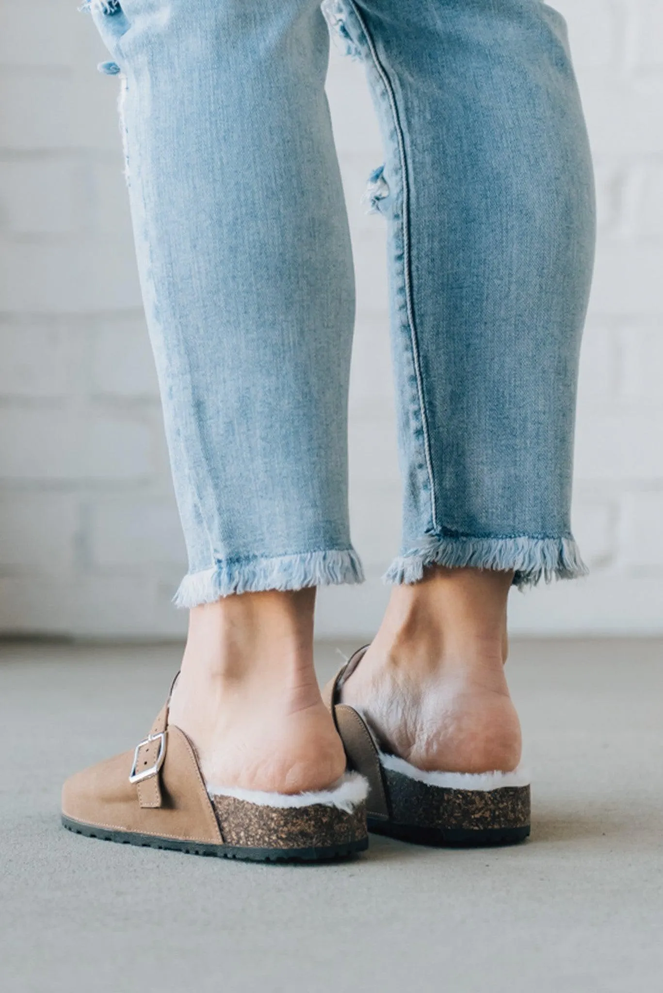 Brittney Fur Lined Clogs