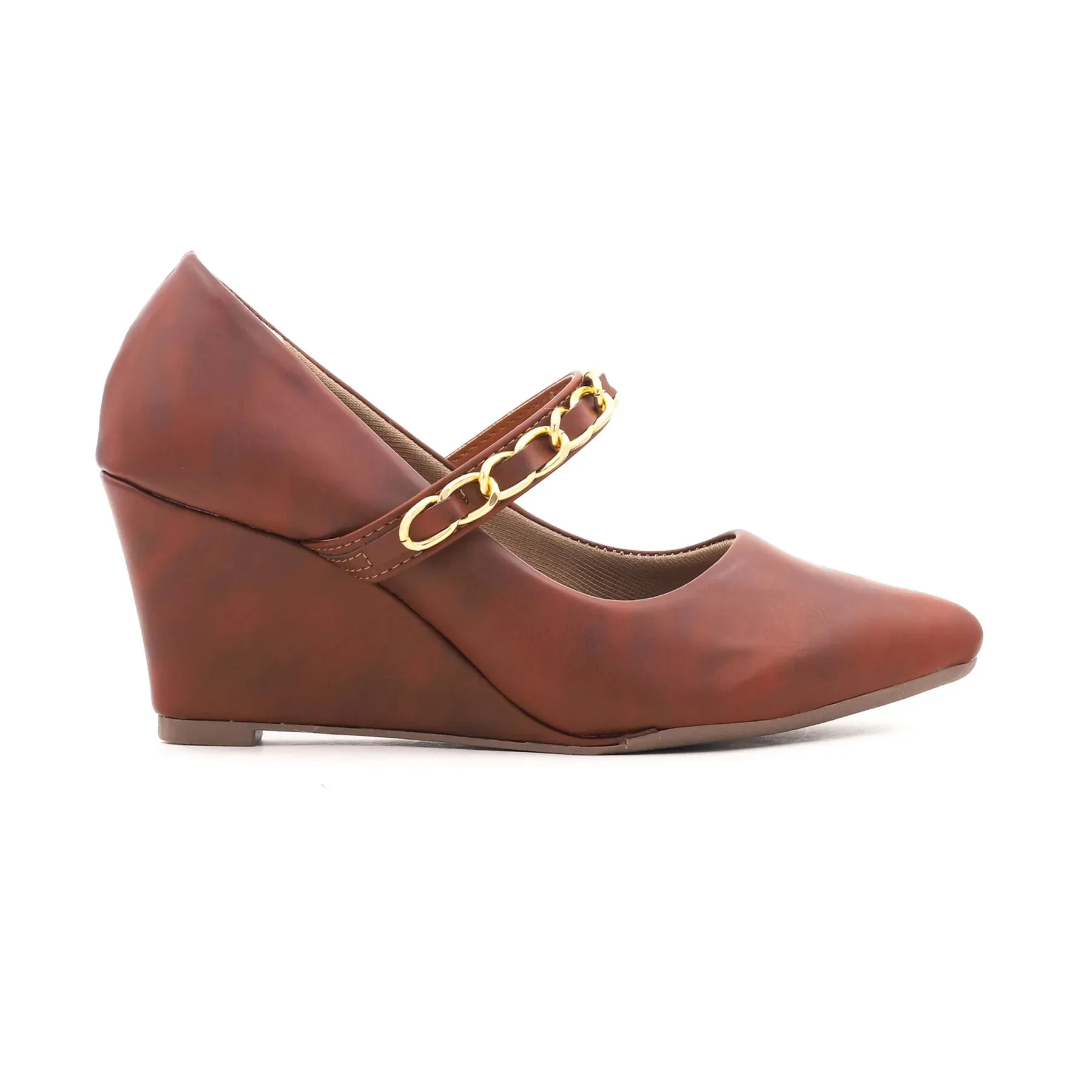Brown Court Shoes WN7251