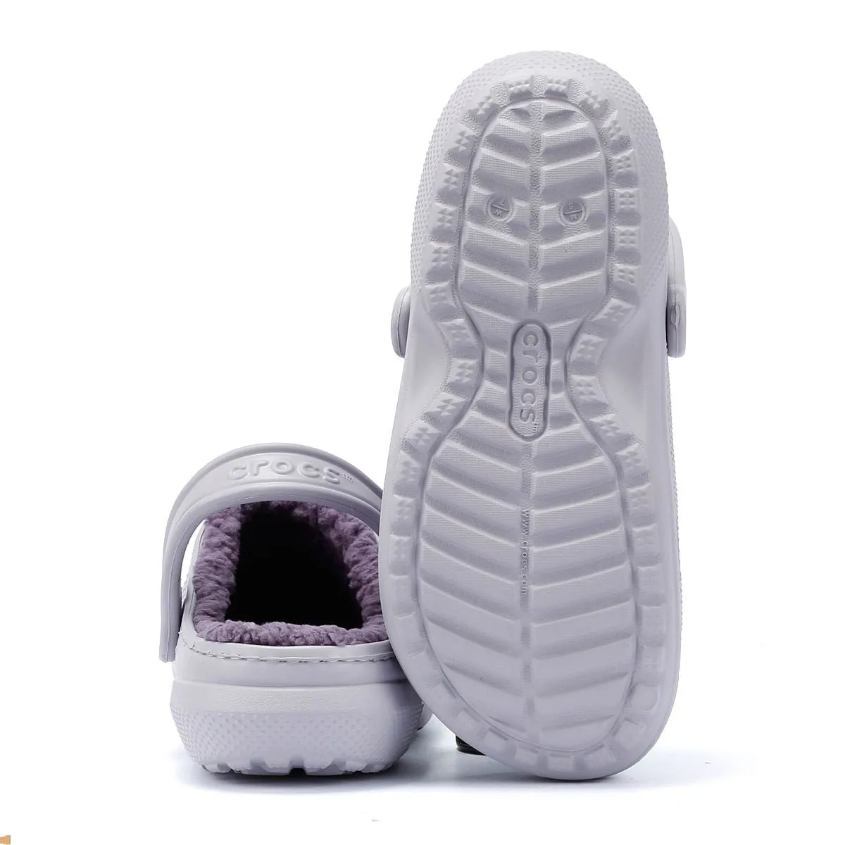 Crocs Classic Lined Women's Mauve Clogs