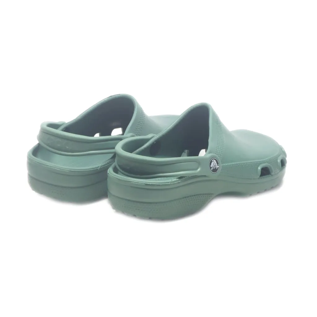 Crocs Relief Clogs Rubber Green Colour For Men