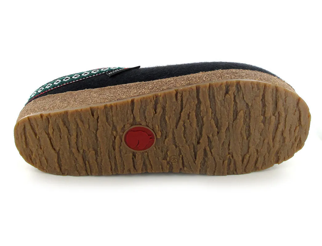 HAFLINGER Clog | Grizzly Franzl, Black