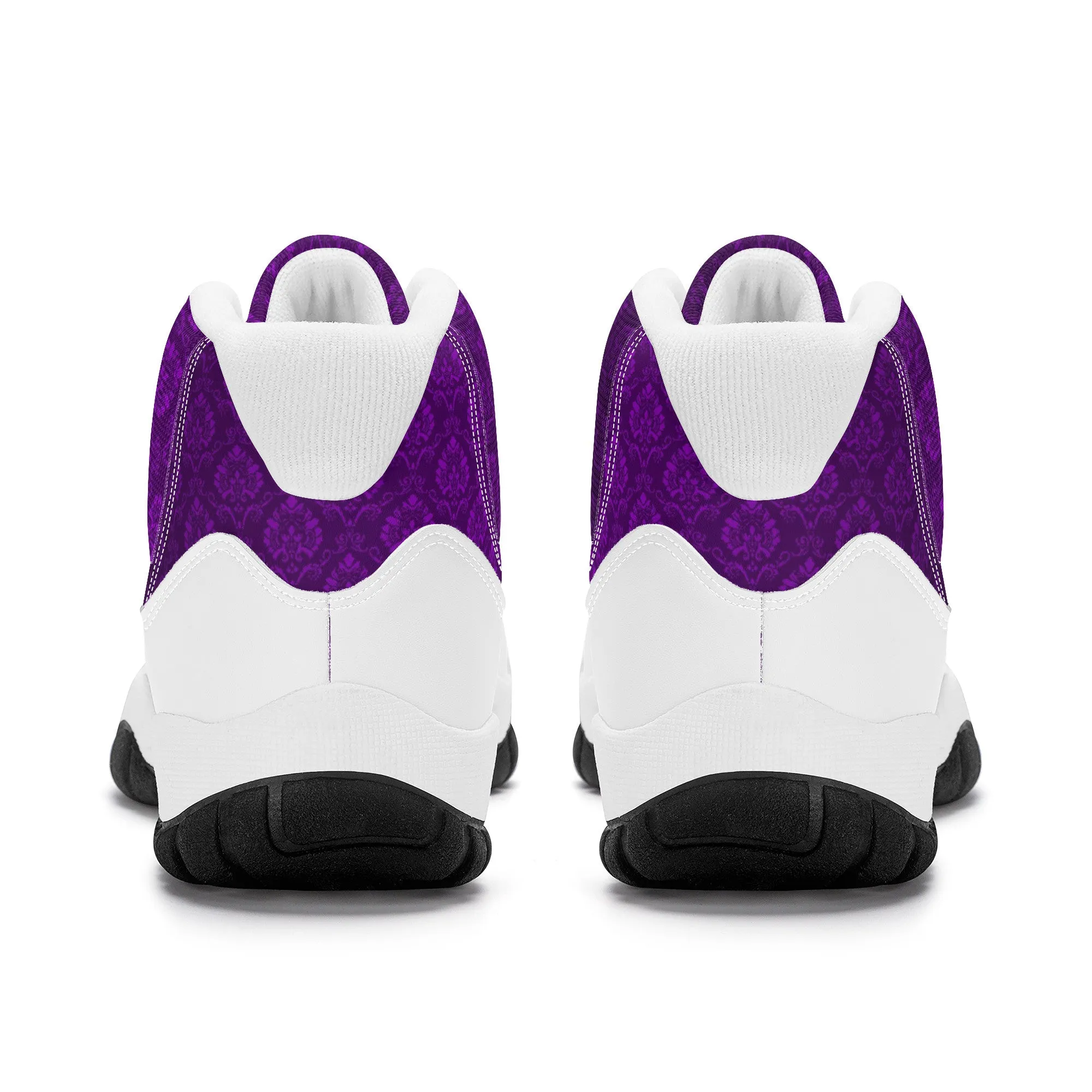 High Top Air Retro Sneakers - Purple