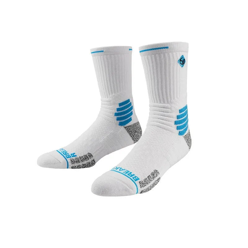 Hywell™ | Men's Non Slip Elite Thick Basketball Crew Socks | 3 Pairs