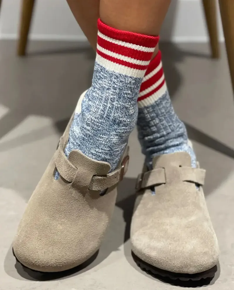Ivy Ellis Highland Coast Dornoch Blue Socks