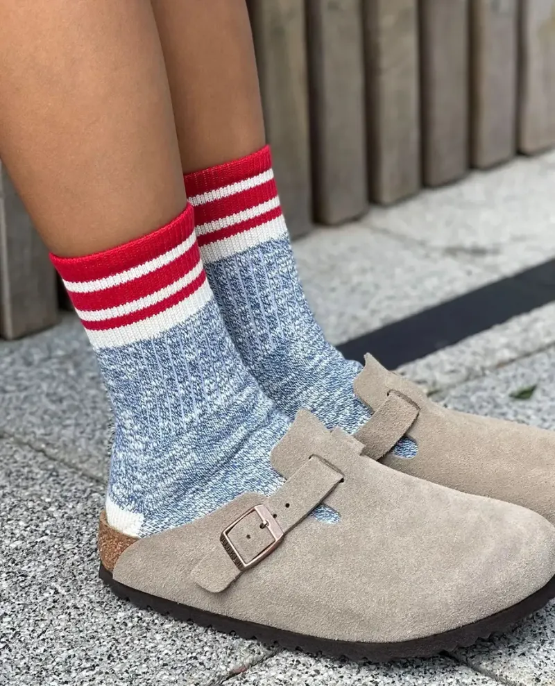 Ivy Ellis Highland Coast Dornoch Blue Socks