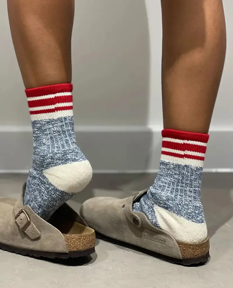 Ivy Ellis Highland Coast Dornoch Blue Socks