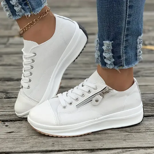 Jorina Sneakers | Vrouwen Rits Sneakers