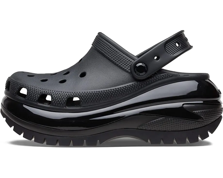 Mega Crush Clog Crocs, black