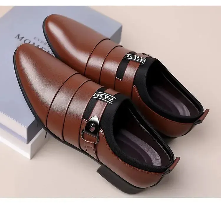 Men Dress Shoes Slip on Formal Suit Wedding Shoes for Men