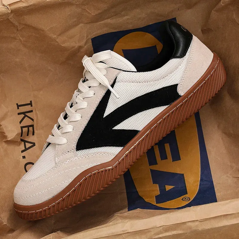 Men's Casual Shoes - Breathable, Canvas Flat - Comfortable Sneakers - TSS367