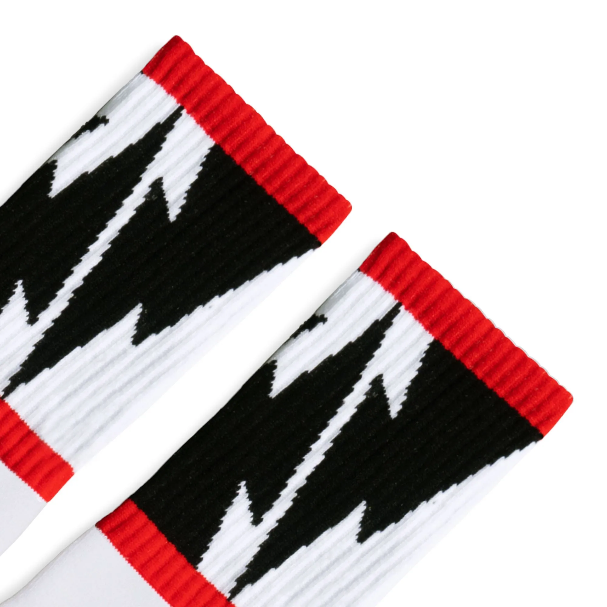 Mike Vallely Lightning Bolt Socks V2 | White