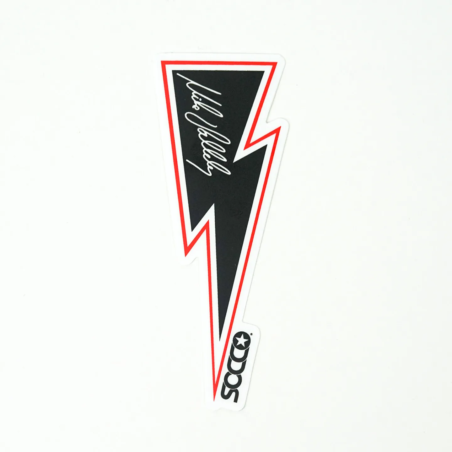 Mike Vallely Lightning Bolt Socks V2 | White
