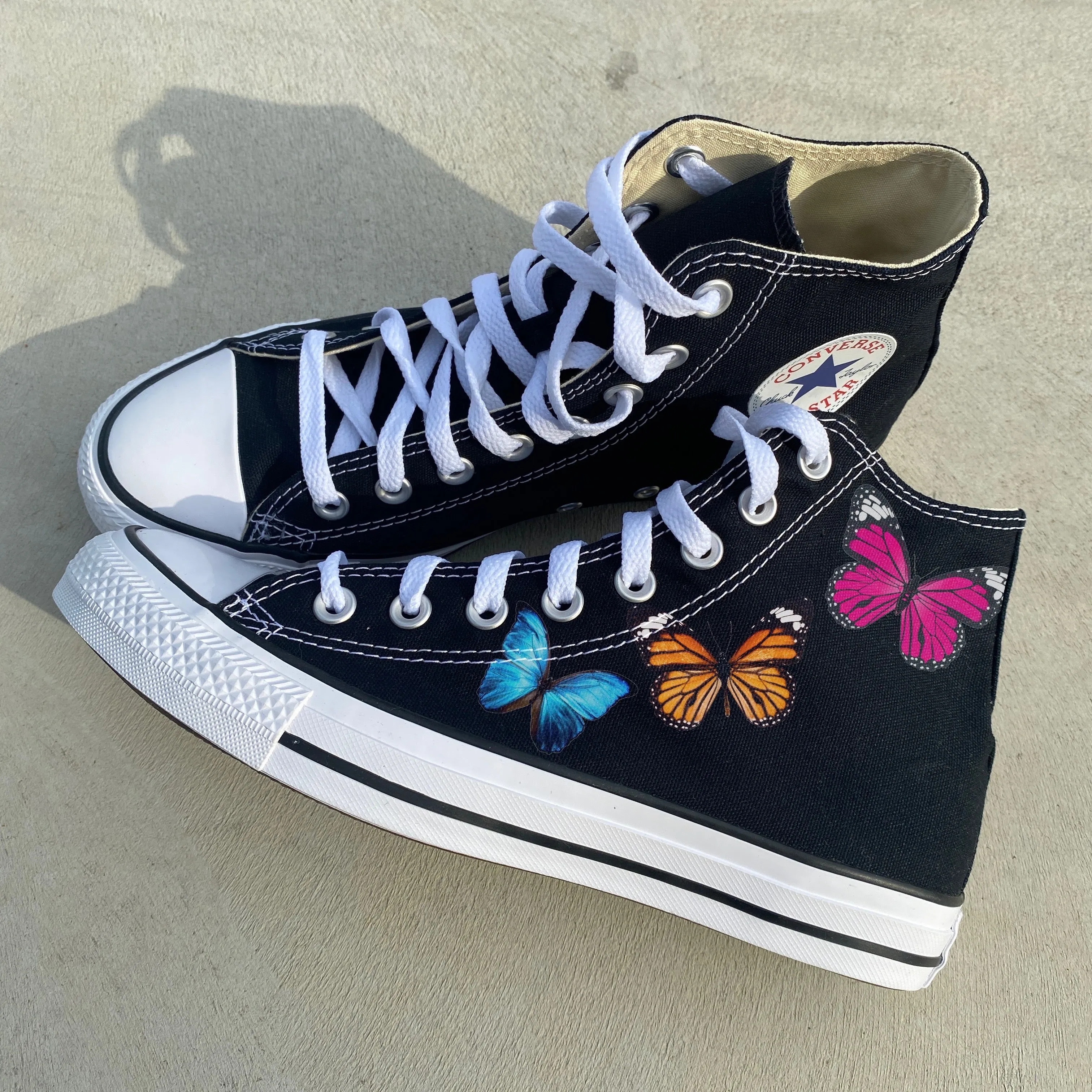 Multicolour Butterfly Chucks
