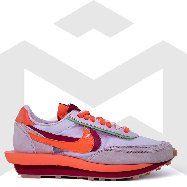 Nike LD Waffle sacai CLOT Kiss of Death Net Orange Blaze