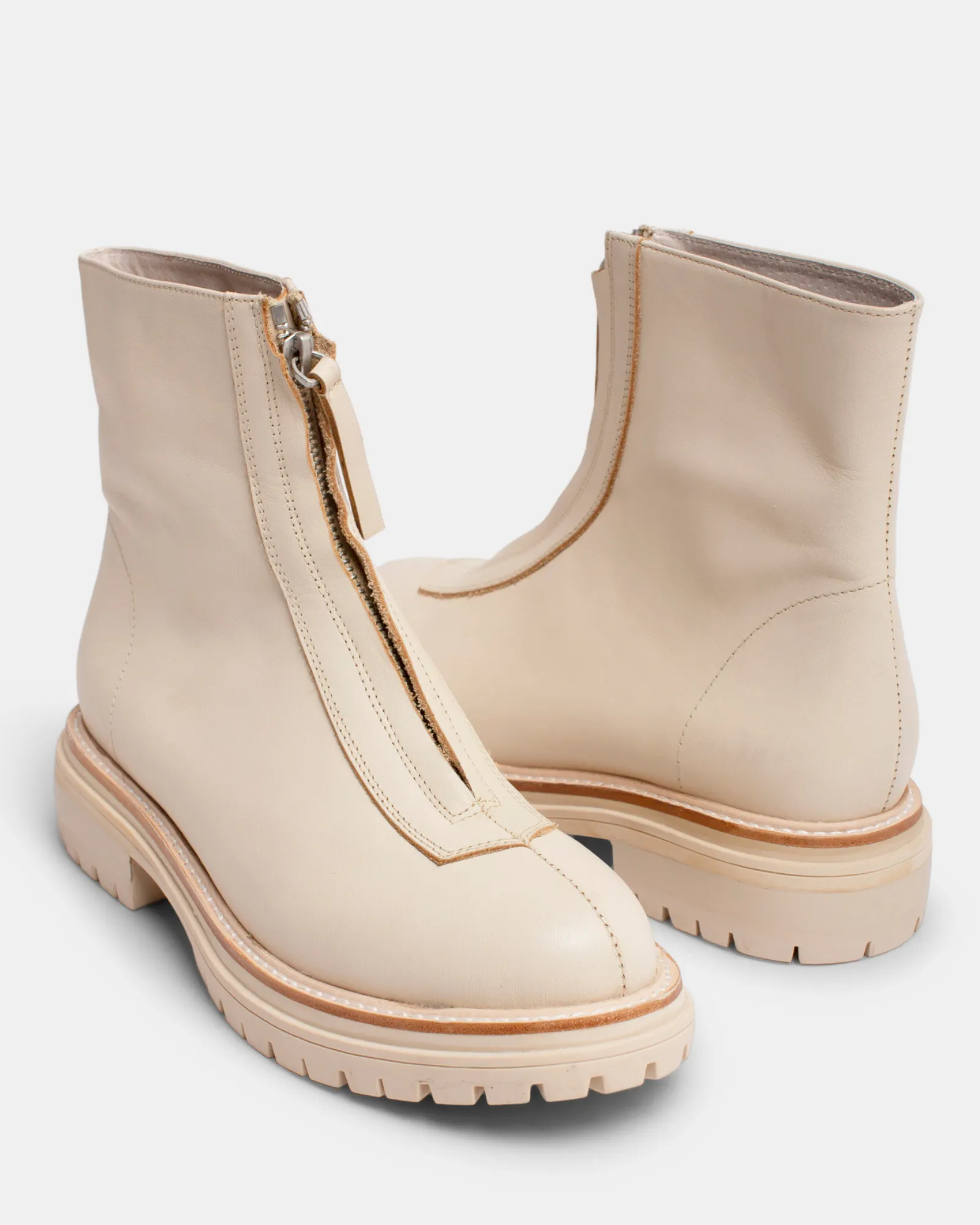 Oz Leather Boot - Almond