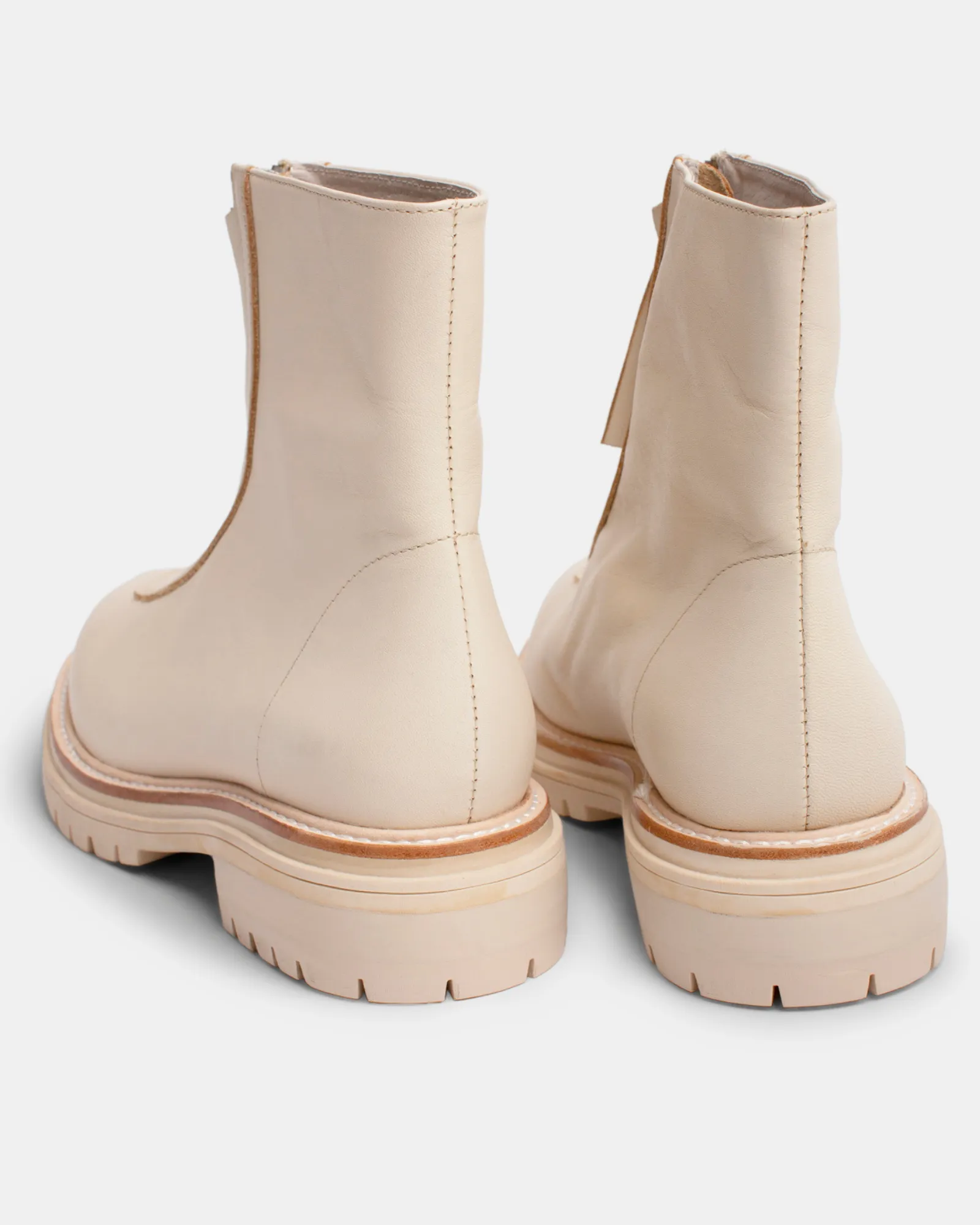 Oz Leather Boot - Almond