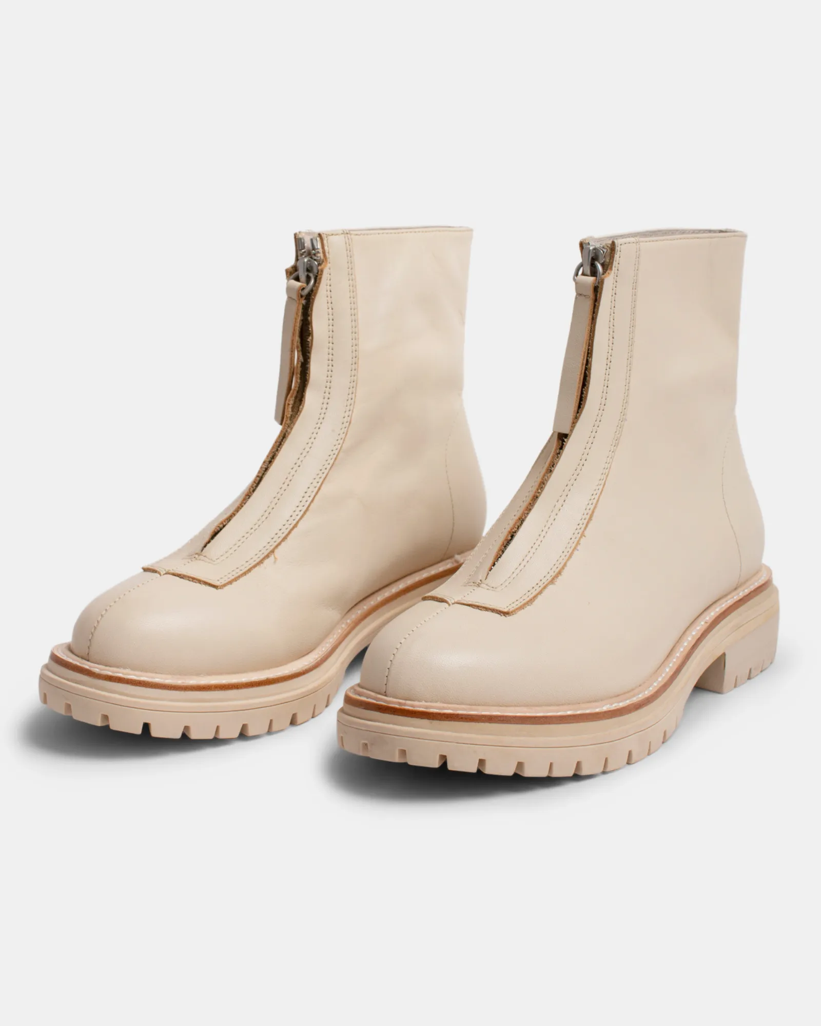 Oz Leather Boot - Almond