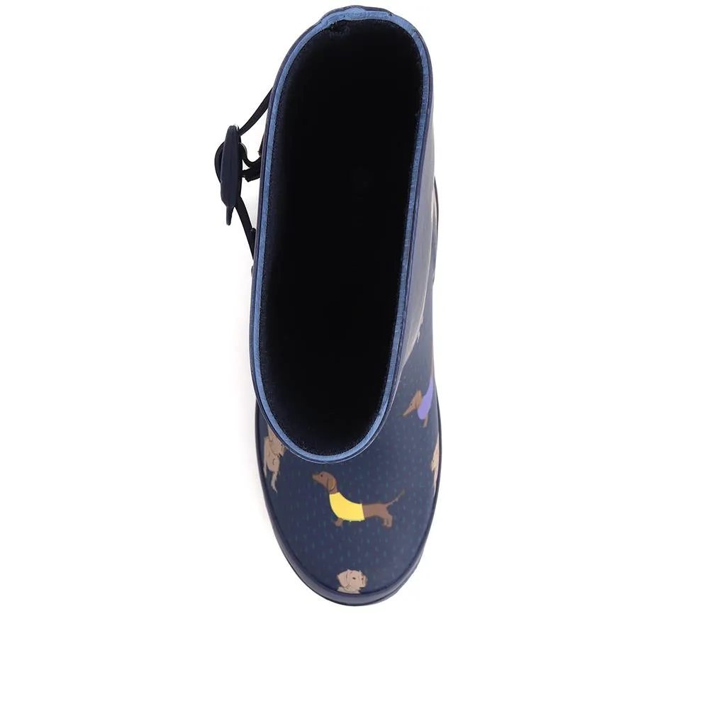 Patterned Wellington Boots - JDE38001 / 324 697