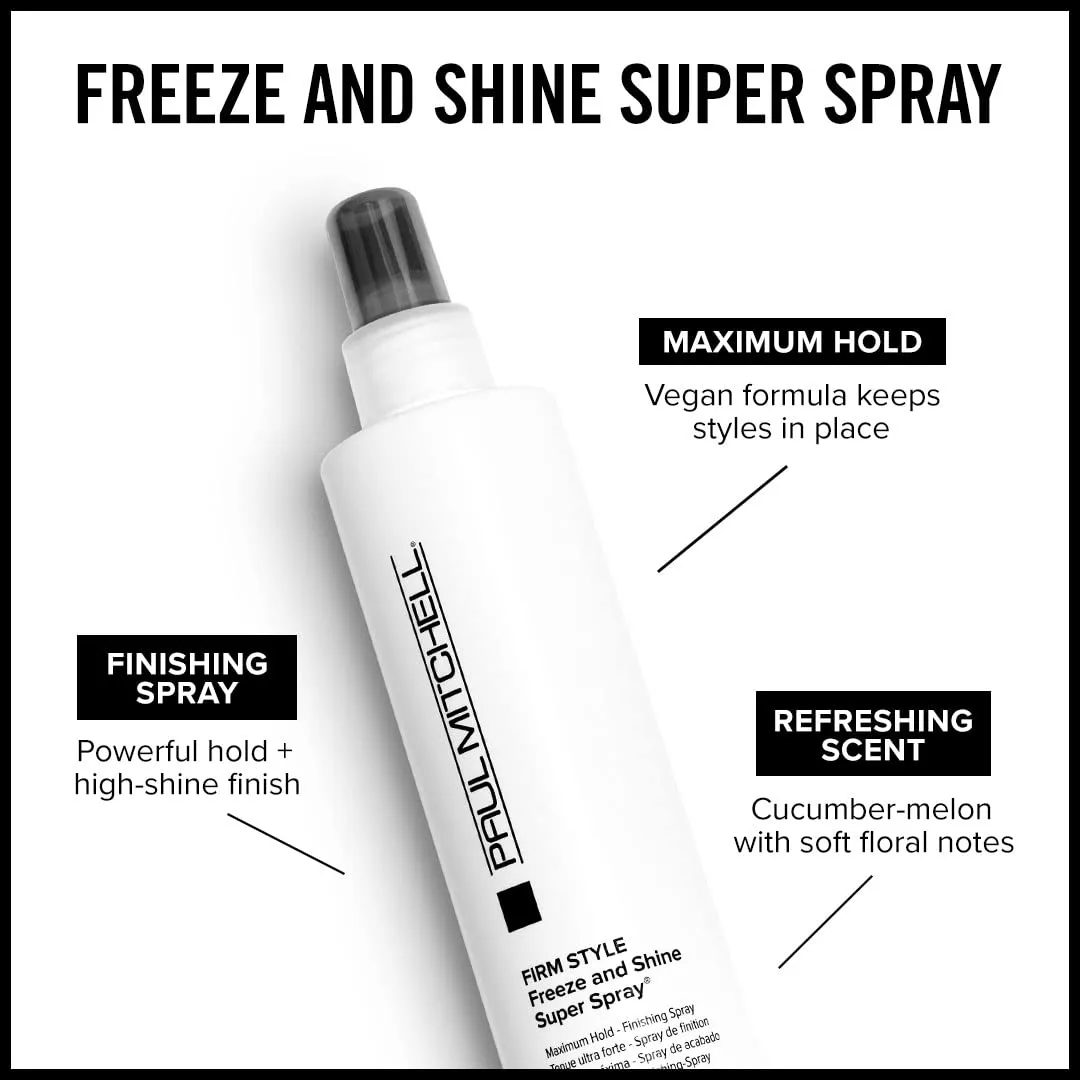 Paul Mitchell Freeze and Shine Super Hairspray