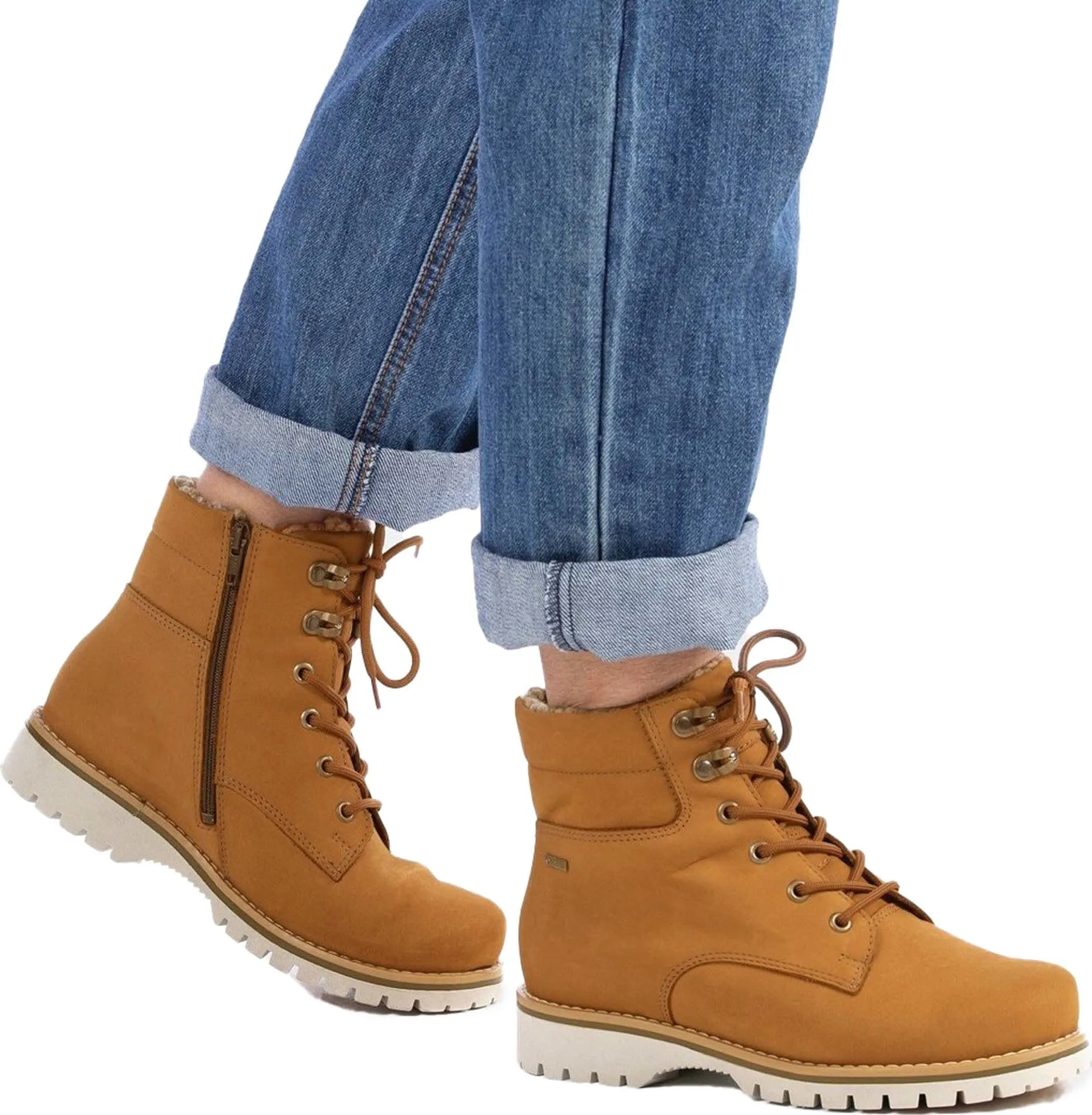 Pomar Women&#x27;s Rae GORE-TEX Ankle Boot Tan Waxy (Wht S) | Buy Pomar Women&#x27;s Rae GORE-TEX Ankle Boot Tan Waxy (Wht S) here | Outnorth