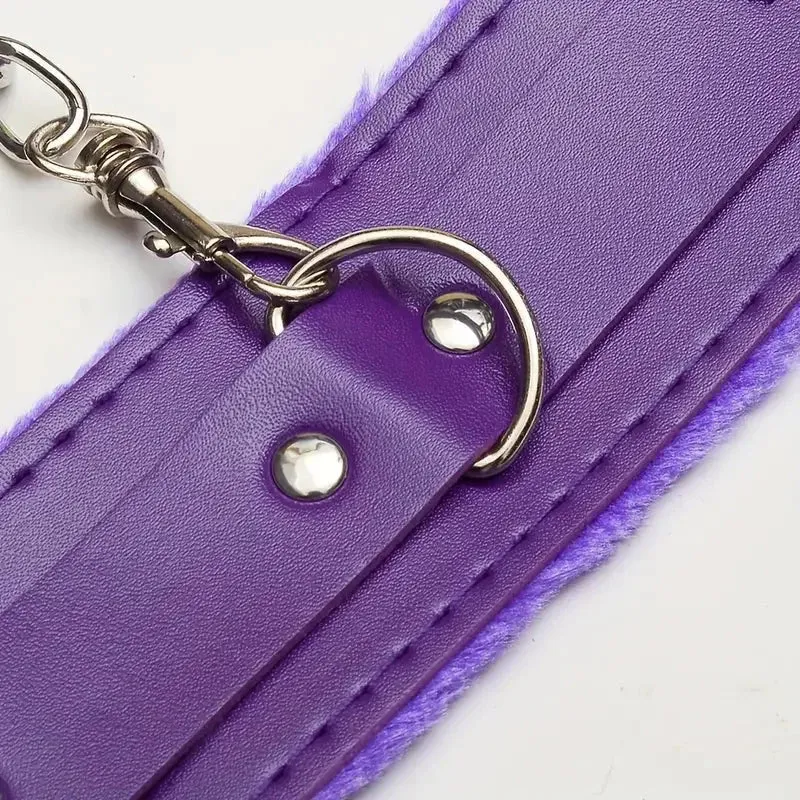 Purple Ankle Cuffs Only
