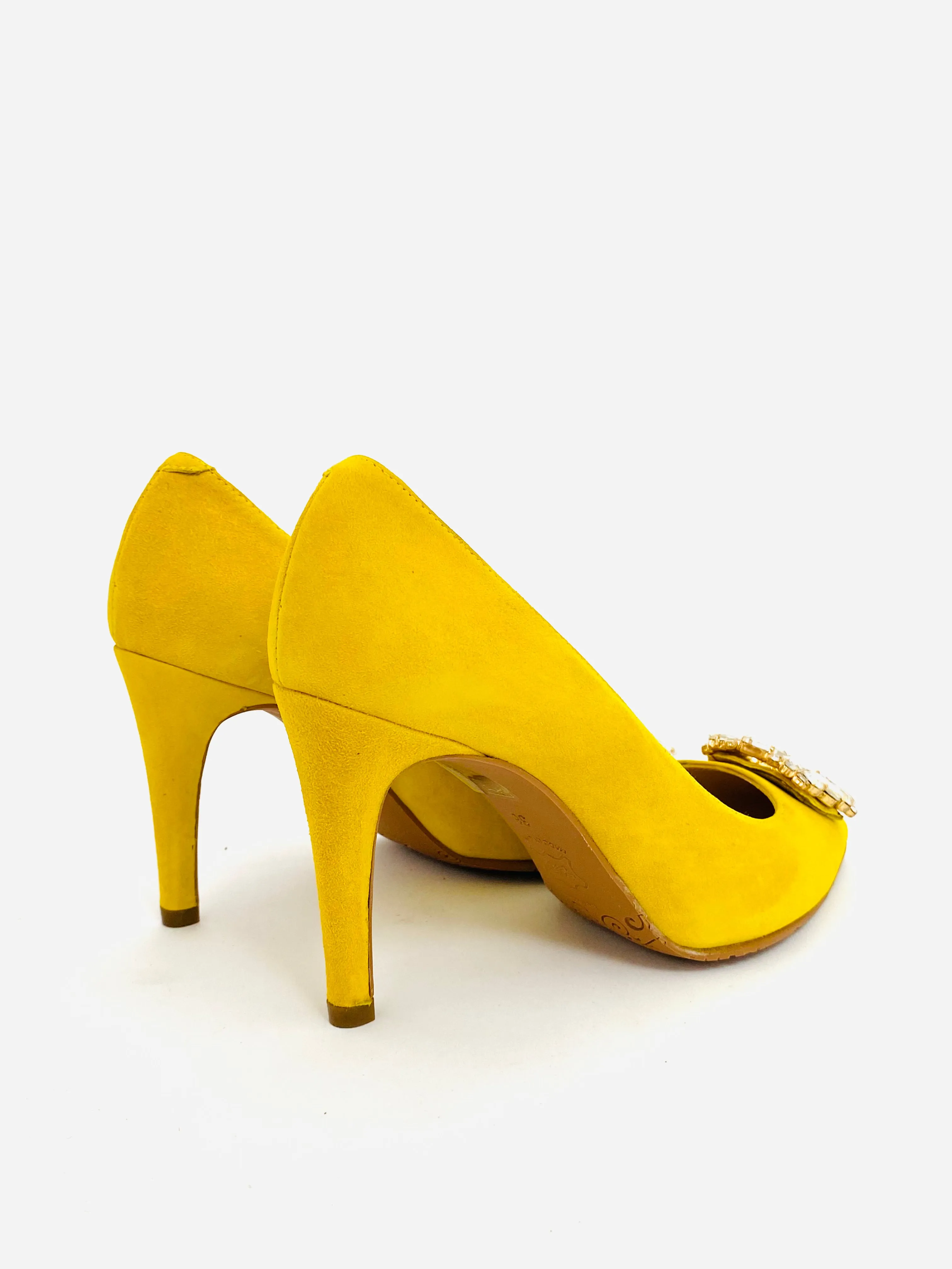 Rachels - Amarillo court shoe with diamonte