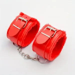 Red Ankle Cuffs Only
