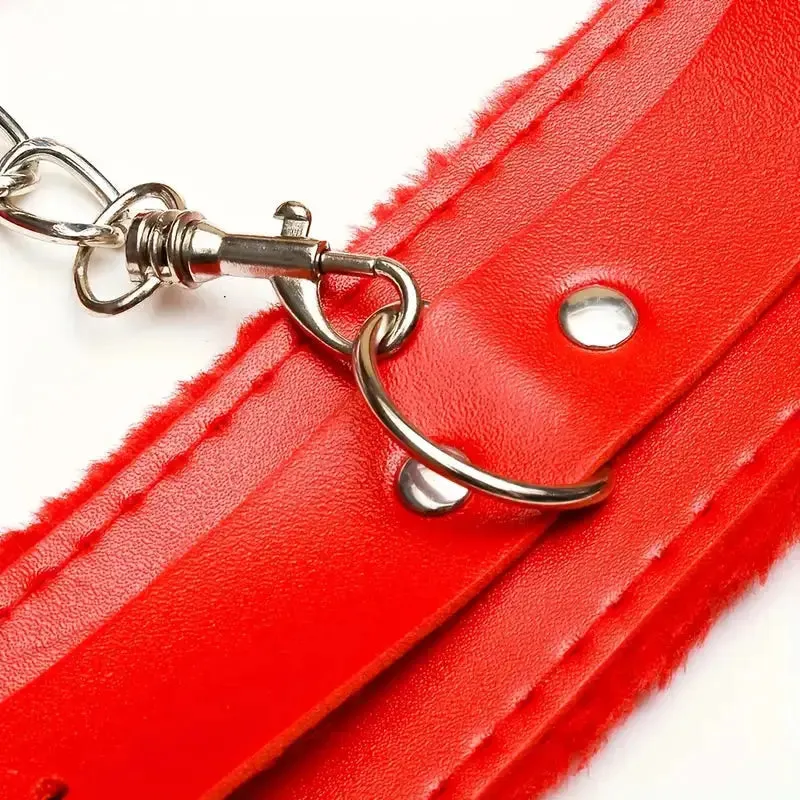 Red Ankle Cuffs Only