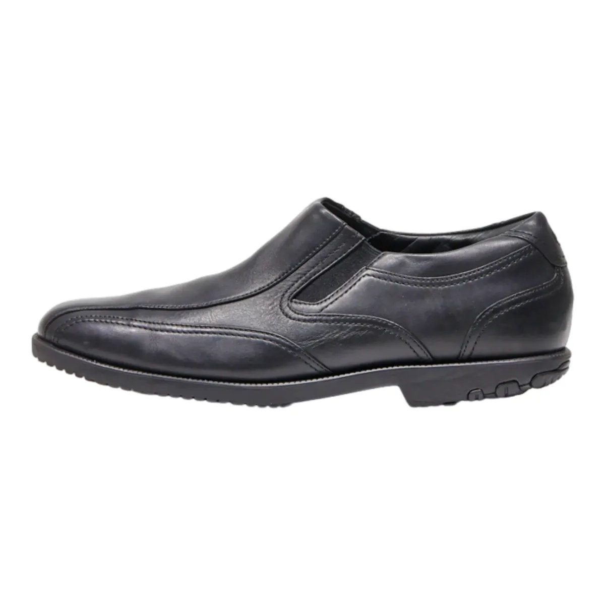 ROCK Oxford Shoes Black Leather Mens UK 8