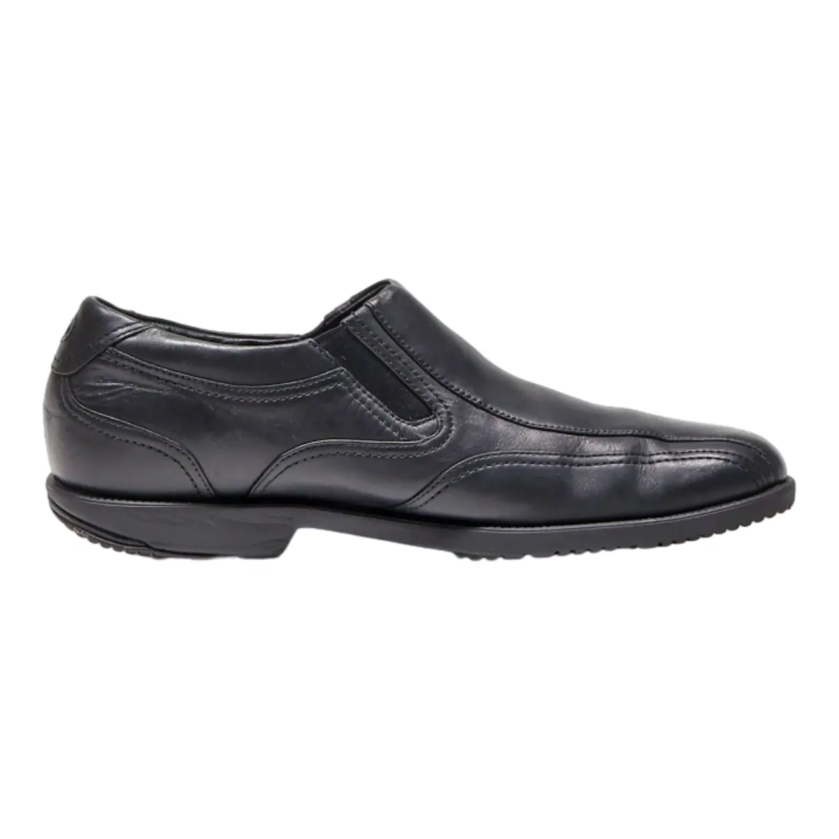 ROCK Oxford Shoes Black Leather Mens UK 8