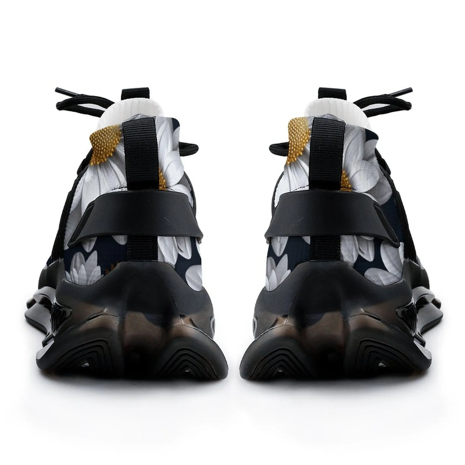 Sasquatch "smell the flowers" Men Custom Basketball Shoes with Breathable Fabric F68