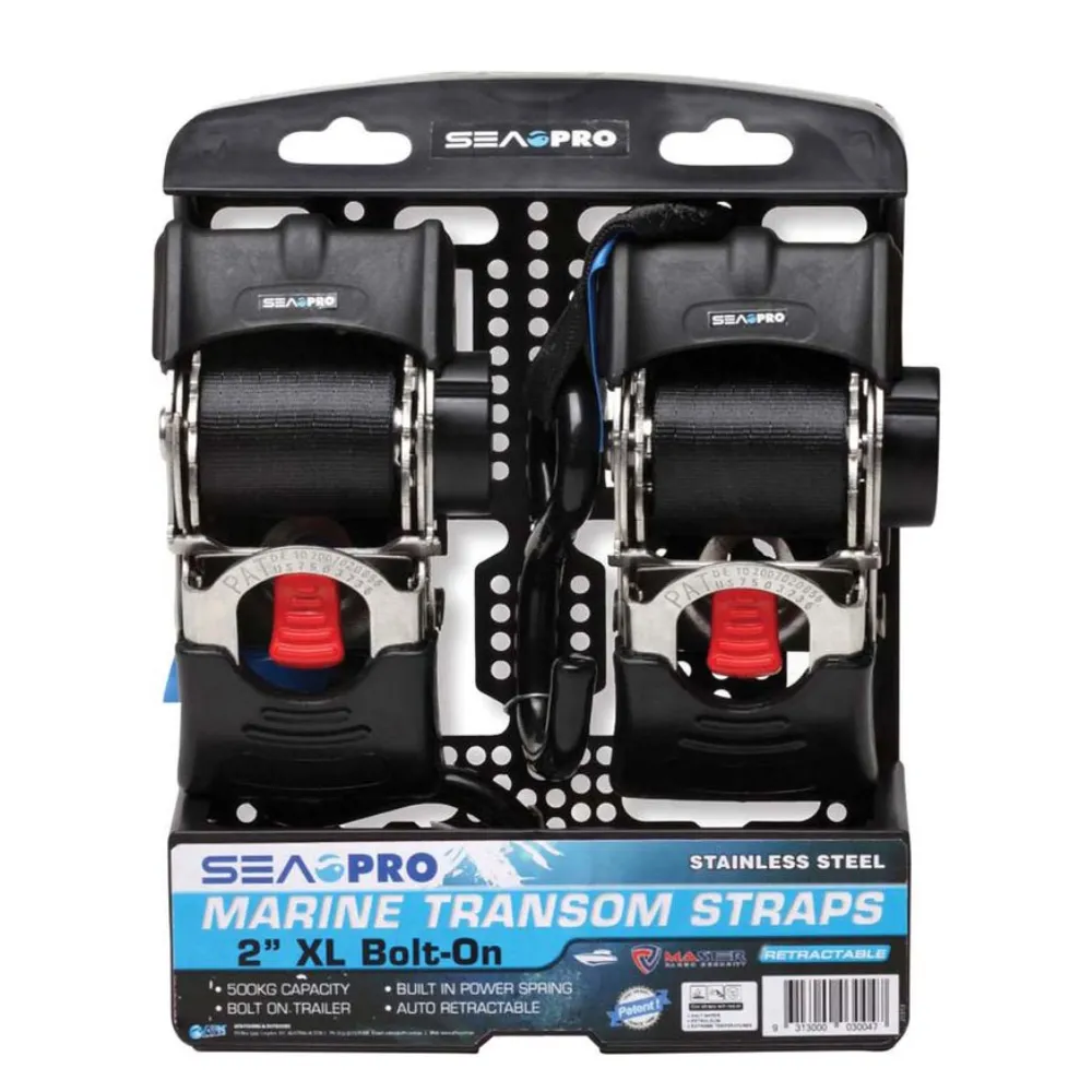 Sea Pro Marine Transom Strap XL2" 2Pack