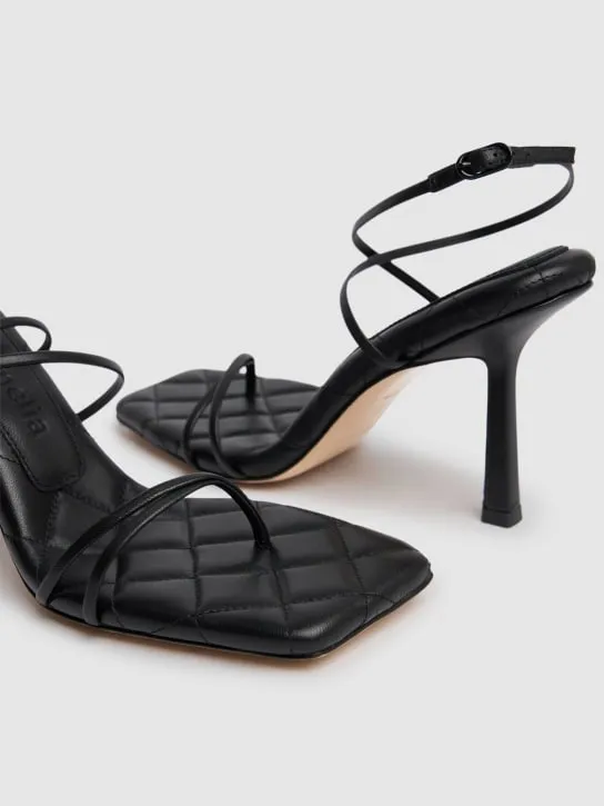 Studio Amelia   90mm Outlaw leather sandals 