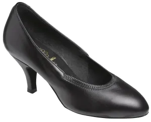 Style 1008 - Black Leather - 2"Flared