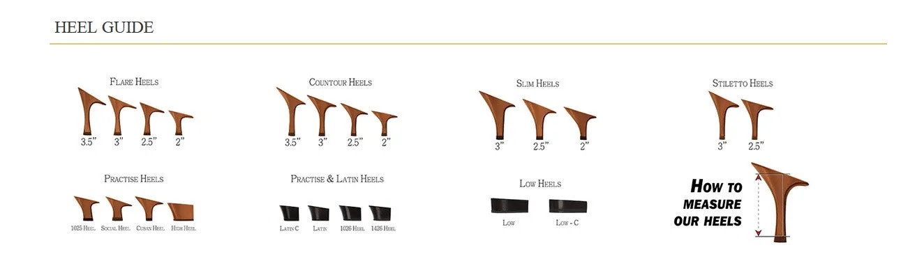 Style 1008 - Black Leather - 2"Flared