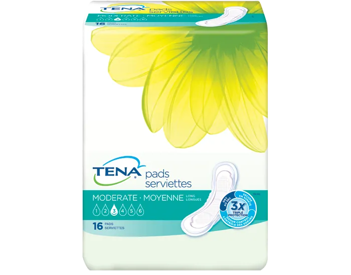 Tena 46900 Serenity Pads Moderate Long