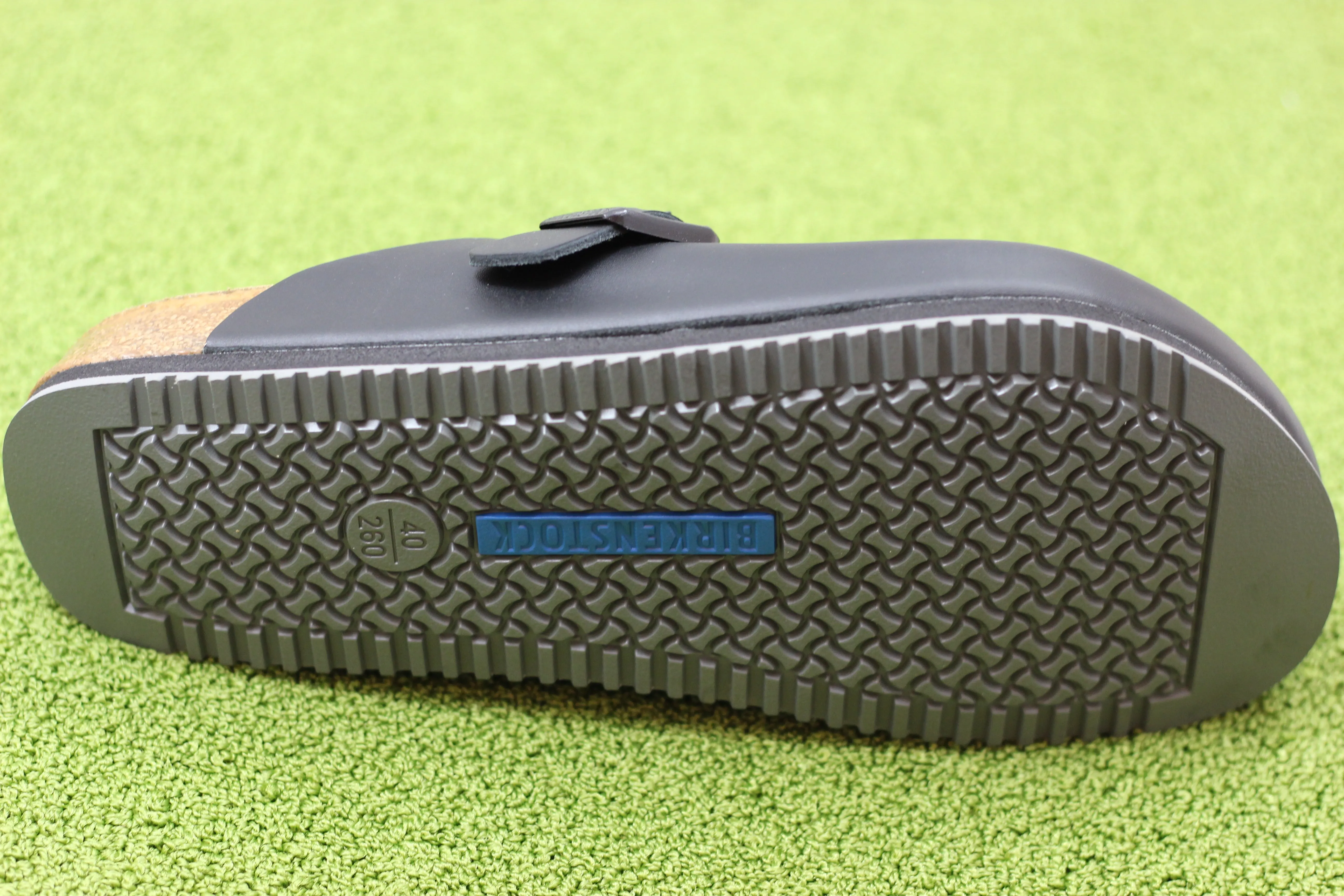 Unisex Boston Supergrip Clog - Black Leather
