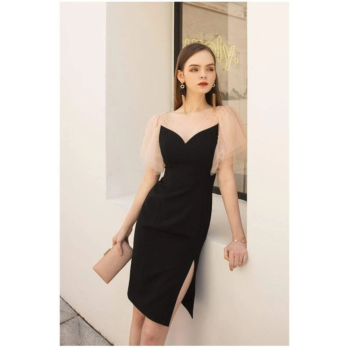 Vintage Mesh Dress