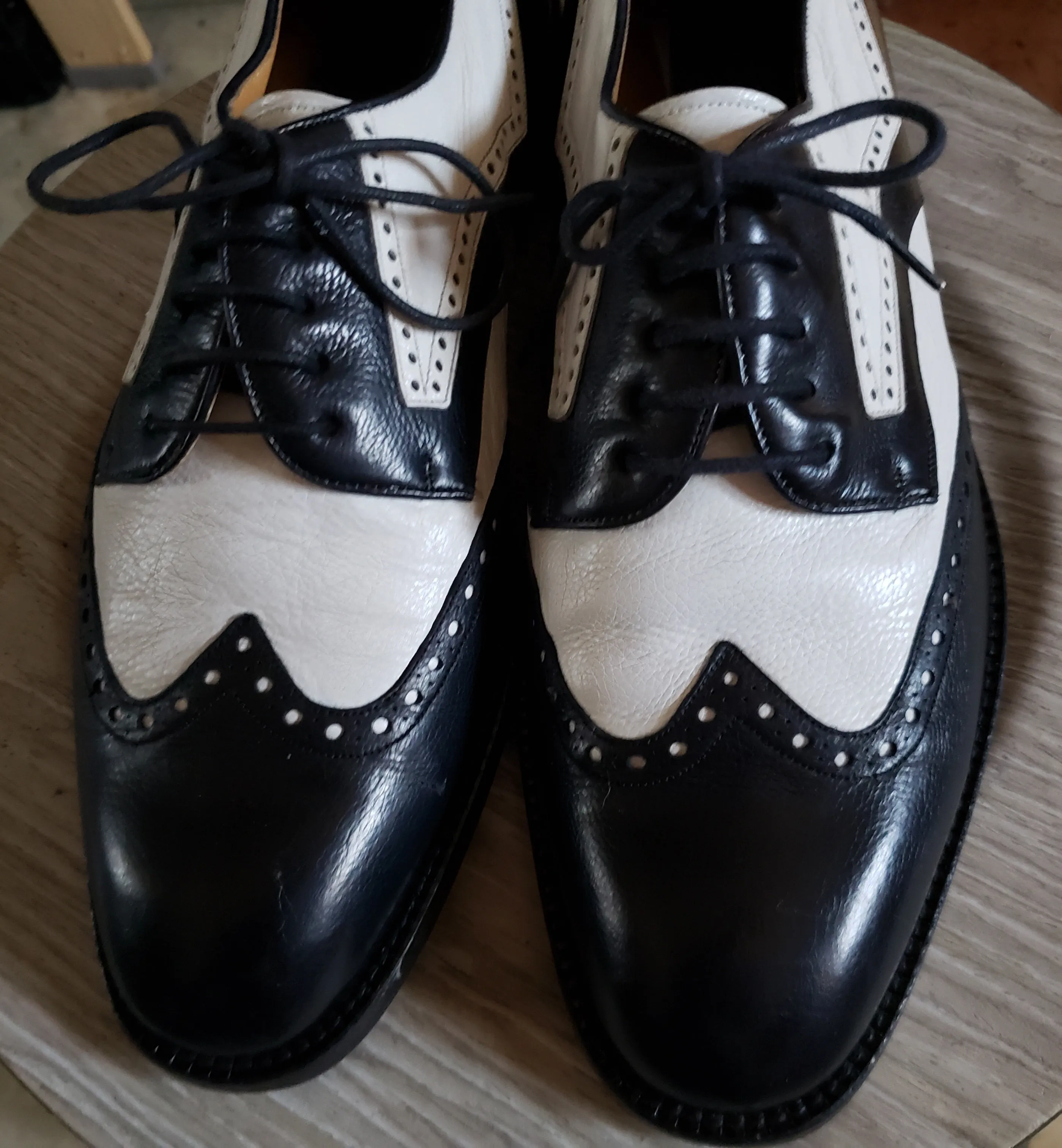 Vintage Mezlan Tulum Brogue Wingtip Oxford Mens Shoes 8.5 US, SOLD